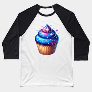 Galaxy Cup Cake Cake Lovers Baseball T-Shirt